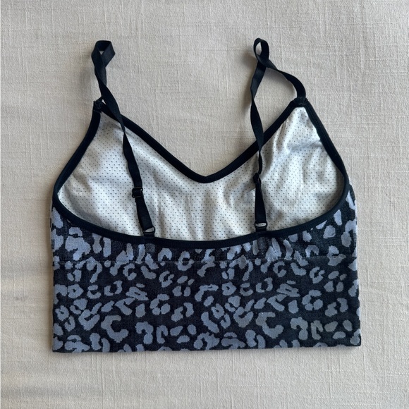 SHEIN Leopard Print Black & Gray Tank Top One Size - Picture 3 of 4